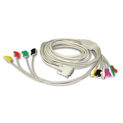 Schiller 10-Lead Stress ECG/EKG Patient Cable