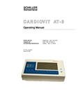 User Manual for Schiller CARDIOVIT AT-3 ECG (Electronic Edition)