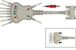 Compatible EKG Cable for HP/Philips Pagewriter 100,200,200i and 300pi