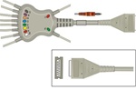 Compatible EKG Cable for Burdick EK-10, Elite, E350, E550, E560, Eclipse LE, LE I and ELITE II